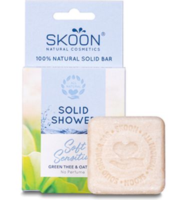 Skoon Solid shower soft & sensitive (90g) 90g