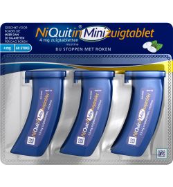 NiQuitin Niquitin Zuigtablet mini mint 4mg (60zt)