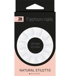 2b Nails natural stiletto (24st) 24st thumb