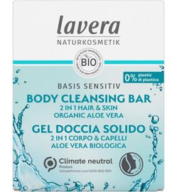 Lavera Lavera Basis Sensitiv body cleansing bar 2in1 bio EN-IT (50g)