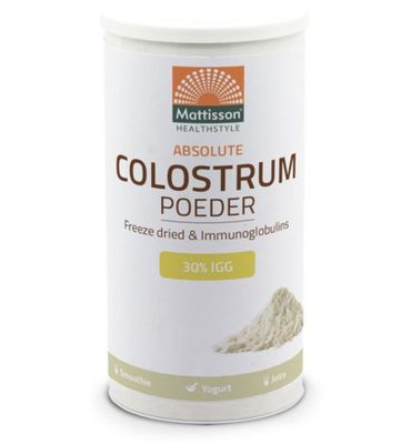 Mattisson Healthstyle Colostrum poeder absolute (220g) 220g