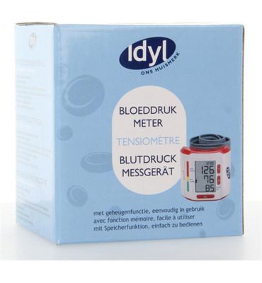 Idyl Bloeddrukmeter pols/tensiometre NL-FR-DE (1st) 1st