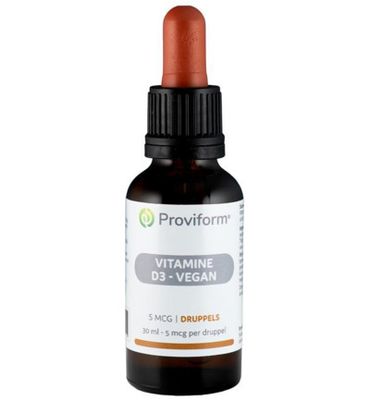 Proviform Vitamine D3 5mcg vegan druppels (30ml) 30ml