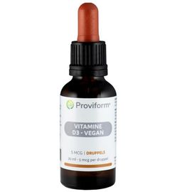 Proviform Proviform Vitamine D3 5mcg vegan druppels (30ml)