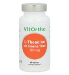 VitOrtho L-Theanine uit groene thee 100 mg (60vc) 60vc thumb