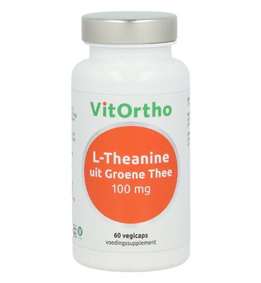 VitOrtho L-Theanine uit groene thee 100 mg (60vc) 60vc