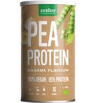 Purasana Erwt proteine banaan/pois banane vegan bio (400g) 400g thumb