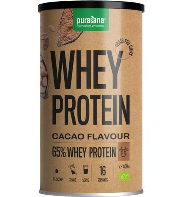 Purasana Whey proteine - cacao bio (400g) 400g