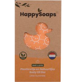 HappySoaps Happysoaps Baby & kids body oil bar little sunshine (60g)