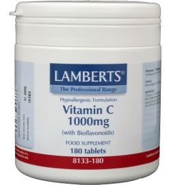Lamberts Lamberts Vitamine C 1000mg & bioflavonoiden (180tb)