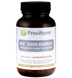 Proviform Proviform Vitamine B12 5000mcg energy (60zt)