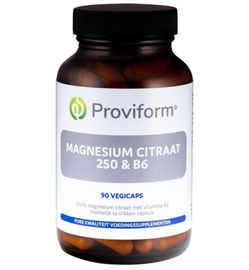 Proviform Proviform Magnesium citraat 250 & B6 (90vc)