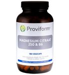 Proviform Magnesium citraat 250 & B6 (180vc) 180vc thumb