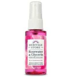 Heritage Store Heritage Store Rosewater with glycerin (59ml)