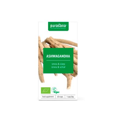 Purasana Ashwagandha vegan bio (60vc) 60vc