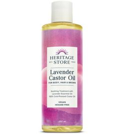 Heritage Store Heritage Store Castor oil lavender (237ml)