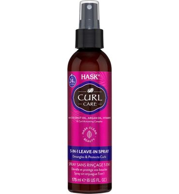Hask Curl care 5-in-1 leave in spray (175ml) 175ml
