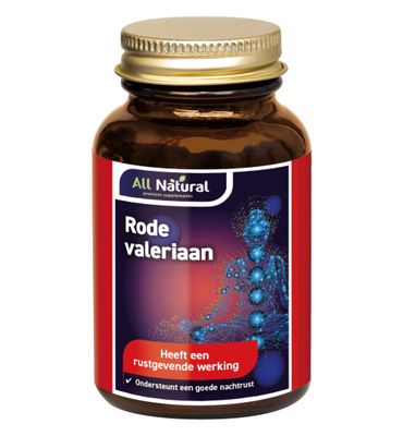 All Natural Rode valeriaan (100drg) 100drg