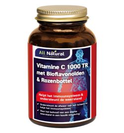 All Natural All Natural Vitamine c 1000tr & 40mg bioflavon (100tb)