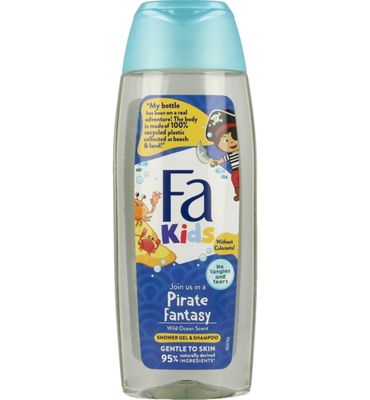 Fa Kids douche & shampoo piraat (250ml) 250ml