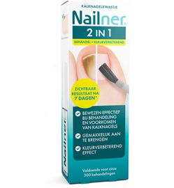 Nailner Nailner 2-in-1 brush (5ml)