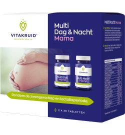 Vitakruid Vitakruid Multi dag & nacht mama 2 x 30 stuks (2x30st)