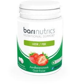 Barinutrics Barinutrics IJzer aardbei (90tb)