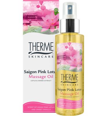 Therme Saigon Pink Lotus Massage Oil (125ml) 125ml