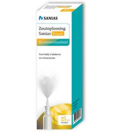 Sanias Sanias Zoutoplossing neusspray 8mg/ml (15ml)