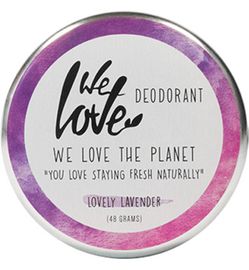We Love We Love The planet 100% natural deodorant lovely lavender (48g)