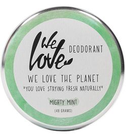 We Love We Love The planet 100% natural deodorant mighty mint (48g)