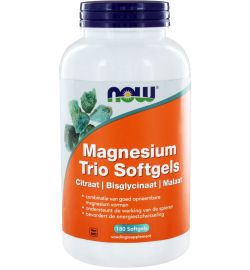 Now Now Magnesium trio softgels (180sft)