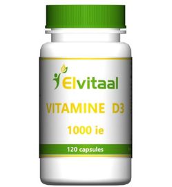 Elvitaal-Elvitum Elvitaal/Elvitum Vitamine D3 1000IE/25mcg (120ca)
