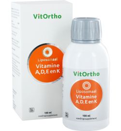 Vitortho VitOrtho Vitamine A D E en K liposomaal (100ml)