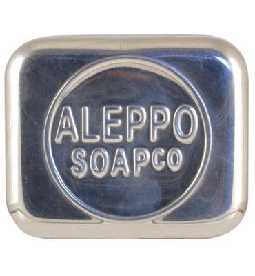 Aleppo Soap Co Zeepdoos aluminium leeg voor Aleppo zeep (1st) 1st