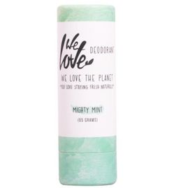 We Love We Love 100% Natural deodorant stick mighty mint (65g)