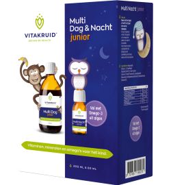 Vitakruid Vitakruid Multi dag & nacht junior (300+60ml)