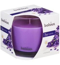 Bolsius Bolsius True Scents geurglas 95/95 lavendel (1st)
