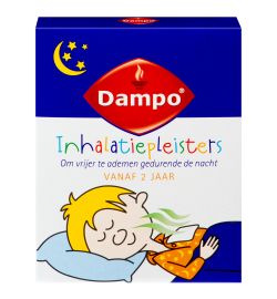 Dampo Dampo Kids inhalatiepleister diervormig (6st)