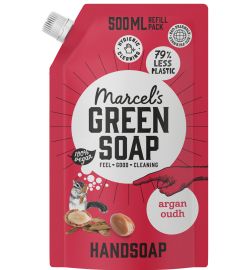 Marcel's Green Soap Marcel's Green Soap Handzeep argan & oudh navul (500ml)