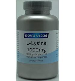 Nova Vitae Nova Vitae L-Lysine 1000 mg (100tb)