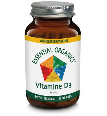 Essential Organics Vitamine D3 25mcg (120ca) 120ca