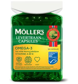 Mollers Mollers Omega-3 levertraancaps (160ca)