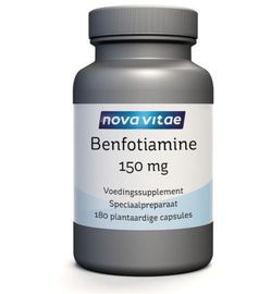Nova Vitae Nova Vitae Benfotiamine (Vitamine B1) 150 mg (180vc)