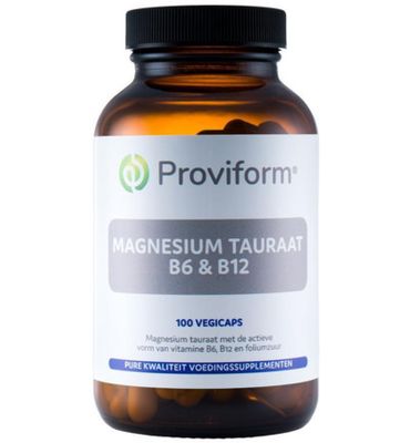 Proviform Magnesium tauraat B6 & B12 (100vc) 100vc