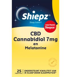 Shiepz Shiepz CBD cannabidiol 7 mg en melatonine (25st)