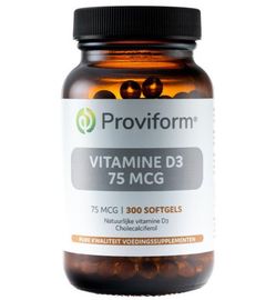 Proviform Proviform Vitamine D3 75mcg (300sft)