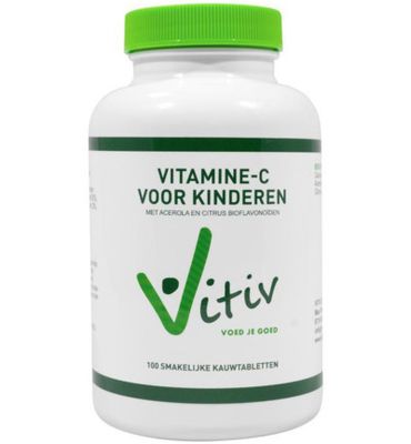 Vivit Kinder vitamine C zuurvrij 120mg (100kt) 100kt
