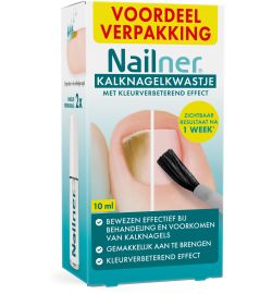 Nailner Nailner 2in1 Kalknagelkwastje voordeelverpakking (10ml)