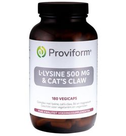 Proviform Proviform L-lysine 500mg & cats claw (180vc)